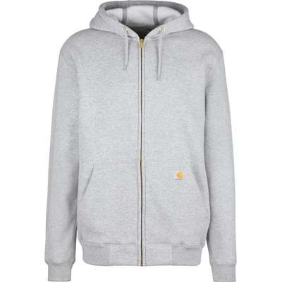 Carhartt WIP Мъжки суичър Carhartt Zip Hooded Sweatshirt Hoodie - Heather Grey - размер L (017-1866-0214)
