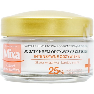 Mixa Extreme Nutrition Oil-Based Rich Cream 50 ml