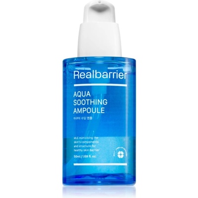 Real Barrier Aqua Soothing Ampoule хидратиращ серум за лице с успокояващ ефект 50ml