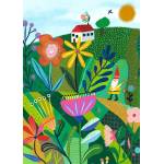 Pieces & Peace - Puzzle Garden Whimsy - 500 piese