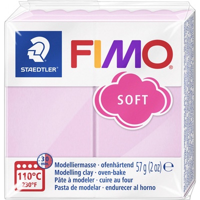 FIMO Staedtler soft 57g PASTEL RŮŽOVÁ RŮŽE