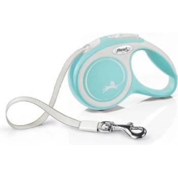 Image 1 of flexi Comfort М- Автоматичен повод за кучета - 5м лента, до 25кг, светло синьо