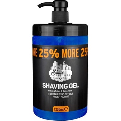 The Shave Factory Shaving Gel gel na holení 1250 ml