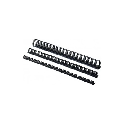 Plast.hrebeň 10mm/41-55l čierny (bal=100ks)