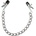 Bad Kitty Chain with Clamps