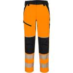 Portwest hi-vis t141 pw3 / Дамски еластични панталони - hv Оранжев/Черен xs (t141obrxs)