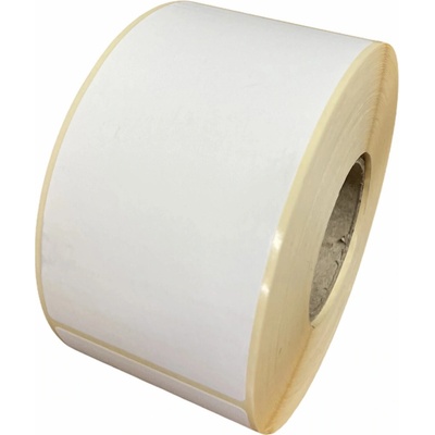 Papierová Etiketa 65 mm x 160 mm, Matný papier, Biela, Dutinka 76 mm, 1000 ks/kotúč, Permanentné lepidlo
