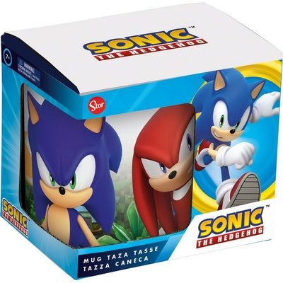 STOR Keramický hrnček JEŽKO SONIC 00497 325 ml