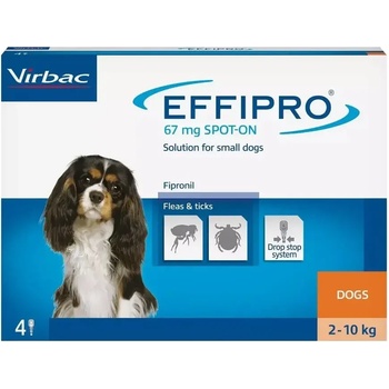 Virbac Effipro spot on Ефипро за кучета от 2 до 10кг, 1 пипета
