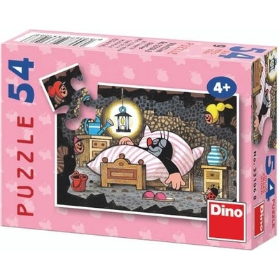Dino Krteček 8x jinak mini 54 dílků