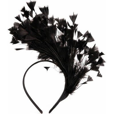 Fascinátor - černý – Zboží Dáma