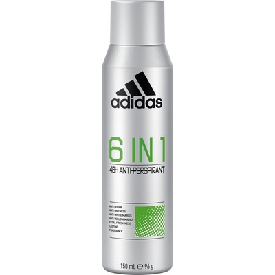 Adidas 6 In 1 Men deospray 150 ml