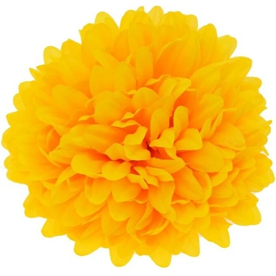 HLAVA CHRYZANTÉMA 10 CM BAL.12KS ŽLTÁ