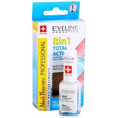 Eveline Total Action Toe Nail Treatment Заздравител за нокти на краката 12 ml