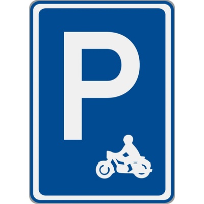 Dopravní značka IP12 Parkoviště pro motocykly