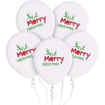 Image 1 of Godan Букет балони Весела Коледа 5 бр