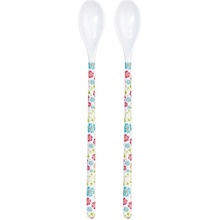 Saro Baby lžičky Ultra Long 2 ks Flowers