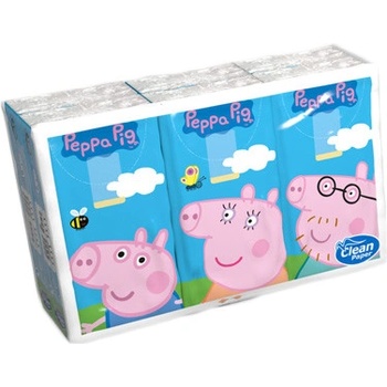 Peppa Pig papírové kapesníčky s potiskem 4-vrstvé 6 ks