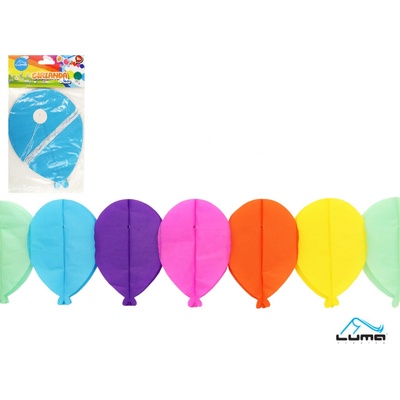 Girlanda 4m BALÓNKY LUMA 9016 – Zboží Dáma