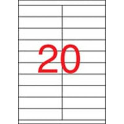 Etikety, univerzálne, 105x29 mm, APLI, 2000 etikiet/bal