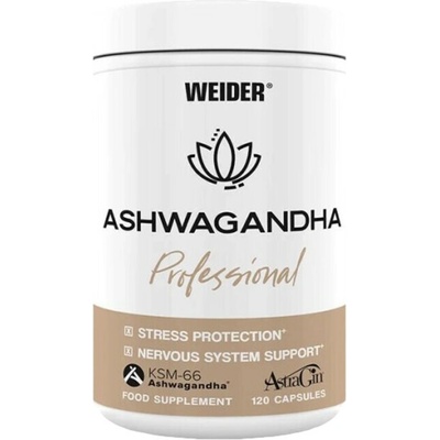 Weider Ashwagandha Profesional 120 kapslí