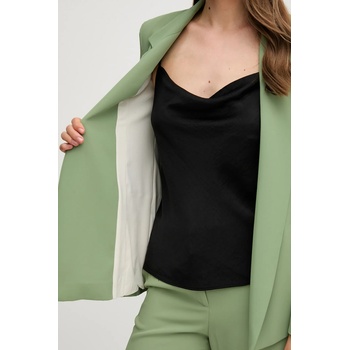 Sandro Ferrone Сако Sandro Ferrone в зелено без закопчаване с изчистен дизайн S25XBEFASTY (S25XBEFASTY)