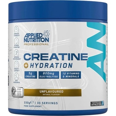 Applied Nutrition Creatine + Hydration | with Electrolytes & Vitamins [360 грама] Неовкусен