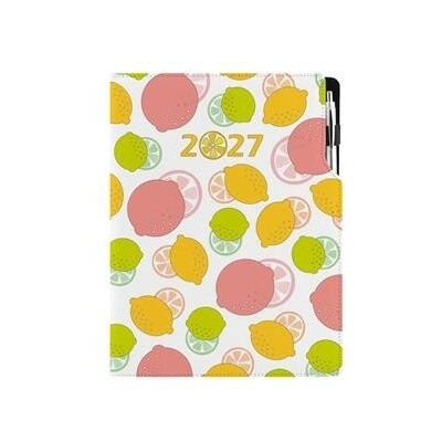 Design A4 denní 2027 Citron