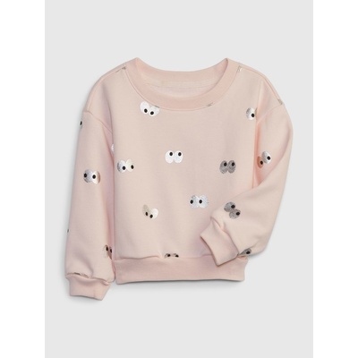 GAP 786294-00 dětská mikina Halloween růžová