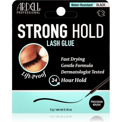 Ardell Strong Hold Lash Glue Black voděodolná lepidlo na řasy 5 g