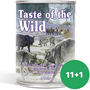 Taste of the Wild Sierra Mountain Canine 12 x 390 g