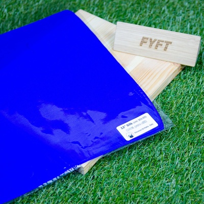 Hedvábný šátek 30 cm na kouzlení, kouzelnické vystoupení Barva: Modrá