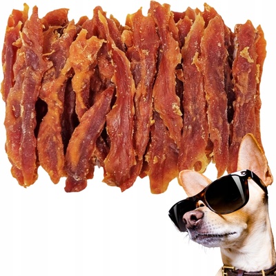 HILTON Soft Duck Jerky pochoutka pro psy 500 g