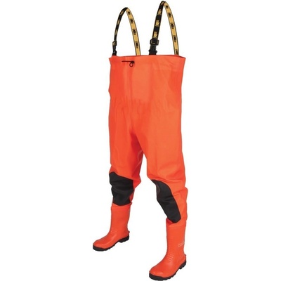CHEST WADERS Rybářské holínky Max S5 G5009 vysoké na hruď oranžové