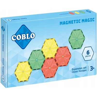 COBLO Doska Hexagon 14 cm 6 ks