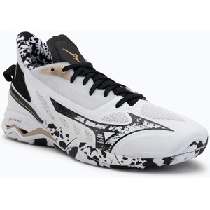 Mizuno Обувки за хандбал Mizuno Wave Mirage 5 white/black/ge gold