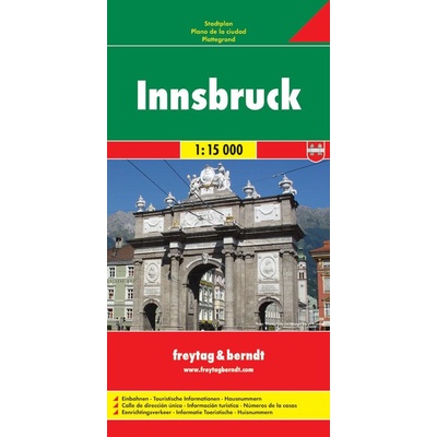 Innsbruk 1: 7 a 1: 15 000 mapa FB