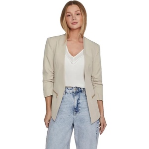 VILA Сако Vila Vijoy 3/4 blazer - Beige (Cement)