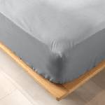 douceur d'intérieur Сив еластичен чаршаф от органичен памук 160x200 cm Biolina - douceur d'intérieur (1644356)