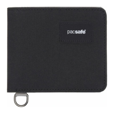 Pacsafe peněženka RFIDSAFE BIFOLD WALLET Jet Black