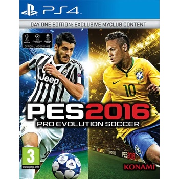 Konami PES 2016 Pro Evolution Soccer [Day One Edition] (PS4)