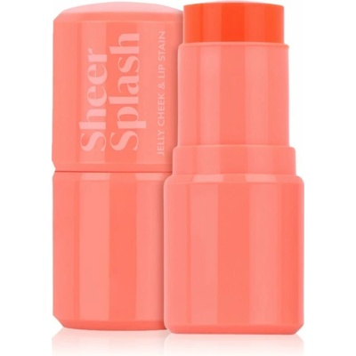 Barry M Sheer Splash multifunkčné líčidlo na pery a tvár Papaya Pool 5,8 g