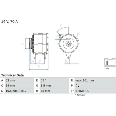 generátor BOSCH 0 986 037 791