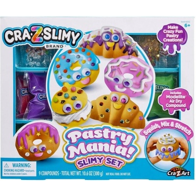 Mac Toys Cra-Z-Slimy - Sada slizů: Cukrářské kreace