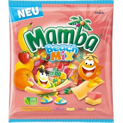Mamba Beach Mix ovocné žvýkací bonbony 160 g