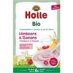 Holle Био каша с козе мляко Holle - Малина и банан, 6 м+, 200 g (BB210690) - baby