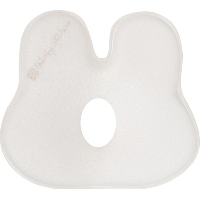 KikkaBoo Ergonomický Vankúšik Z Pamäťovej Peny Bunny Airknit White