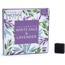 Aromafume Vonné cihličky White sage and Lavender Bílá šalvěj a Levandule 9 ks