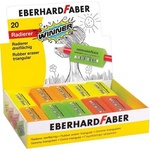 Eberhard Faber Дисплей за гума, държач за молив, триъгълен, EBERHARD FABER „Winner, разнообразни неонови цветове (585450)