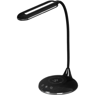Настолна лампа Giftdecor Flexo, LED, USB зареждане, черна (2123050010)